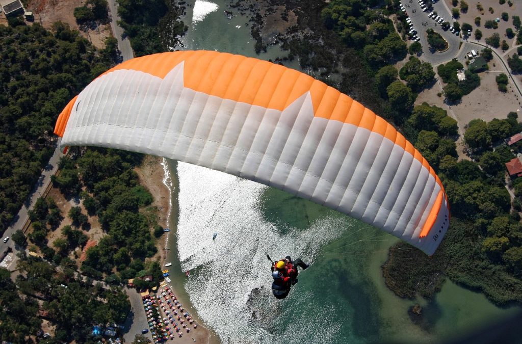 Paragliding in Corfu