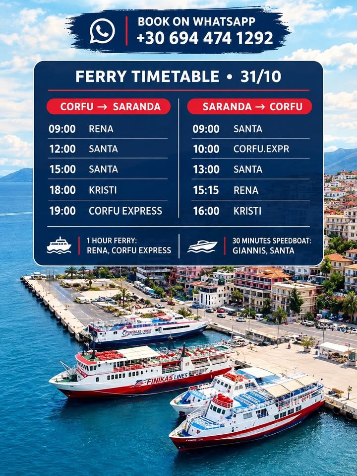 Mancan Travel Corfu- Anek Lines - Finikas Lines Central Agency