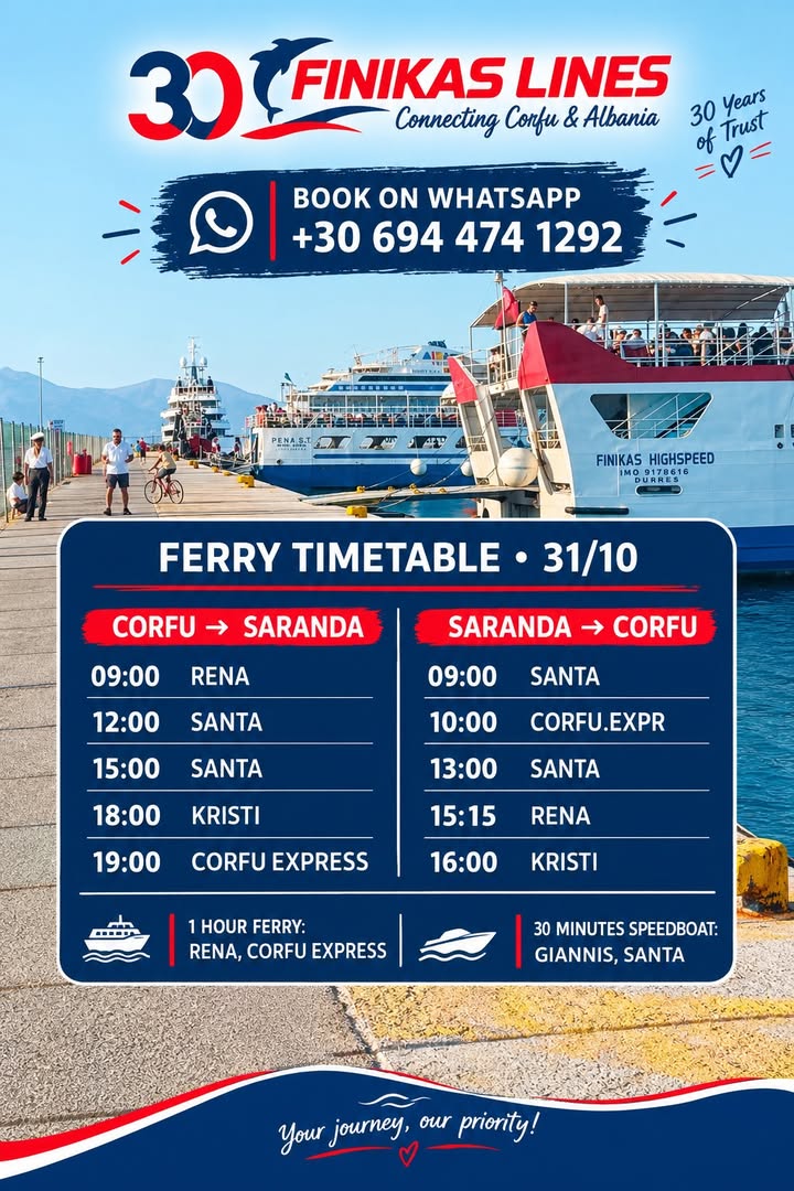 Mancan Travel Corfu- Anek Lines - Finikas Lines Central Agency